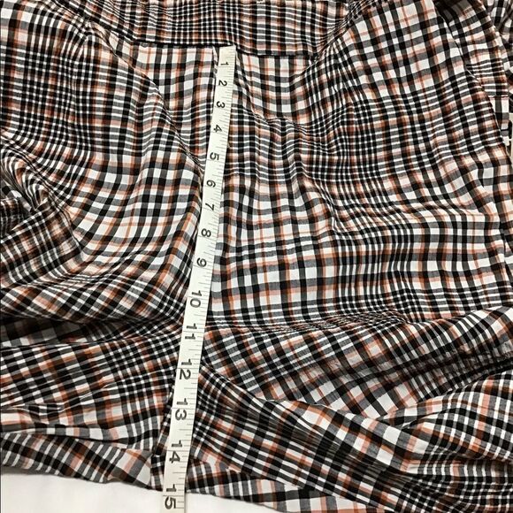 ASOS DESIGN Belted Extreme Sleeve Checkered Print Jumpsuit Size 12 NWOT - Picture 9 of 12